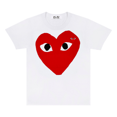 Comme des Garçons PLAY Big Heart T-Shirt 'White'