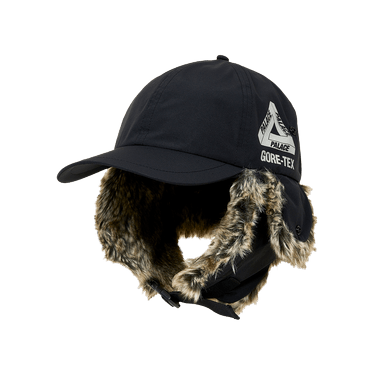 Gore-Tex Earflap P 6-Panel Black - Autumn 2023 - Palace
