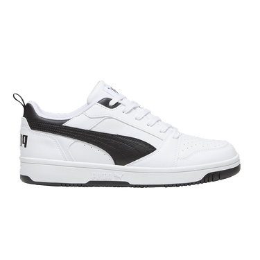 Buy Puma Rebound V6 Low 'White Black' - 392328 02 | GOAT