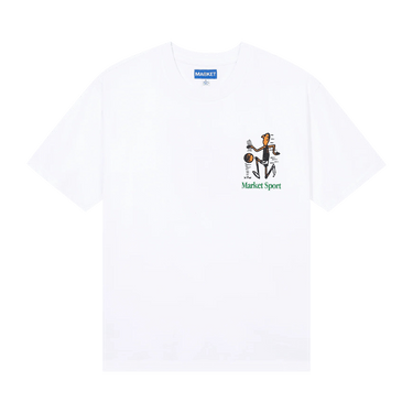 Market Head Games T-Shirt 'White'