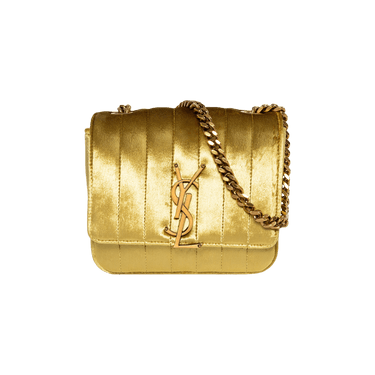 Saint Laurent Small Vicky Chain Bag 'Anis'