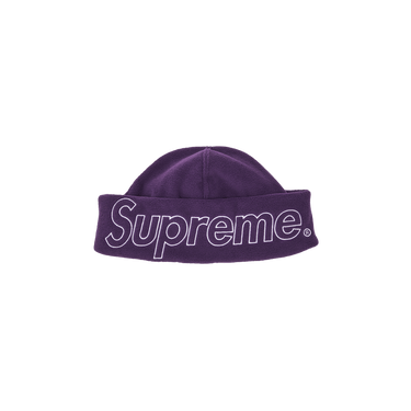 Buy Supreme Polartec Beanie 'Dark Purple' - FW23BN18 DARK PURPLE