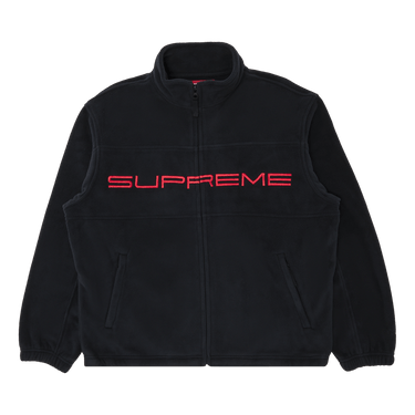 Buy Supreme Polartec Zip Jacket 'Black' - FW23J101 BLACK | GOAT