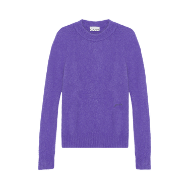 Ganni purple sweater clearance
