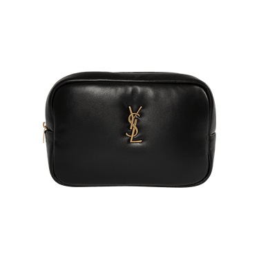 Saint Laurent Cassandre Cosmetic Pouch 'Black'