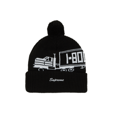 Buy Supreme 18 Wheeler Beanie 'Black' - FW23BN96 BLACK | GOAT