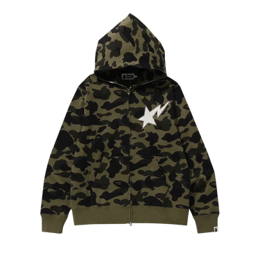 Buy BAPE 1st Camo Full Zip Hoodie Green 1J80 115 001 GREEN GOAT AU