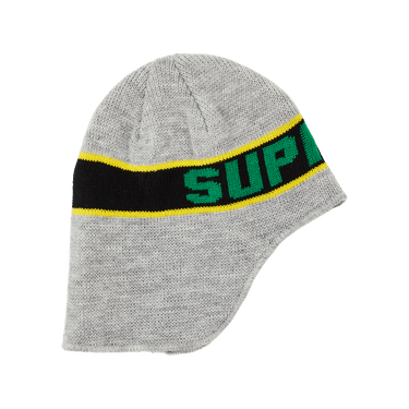 Buy Supreme Earflap Beanie 'Heather Grey' - FW23BN64 HEATHER GREY