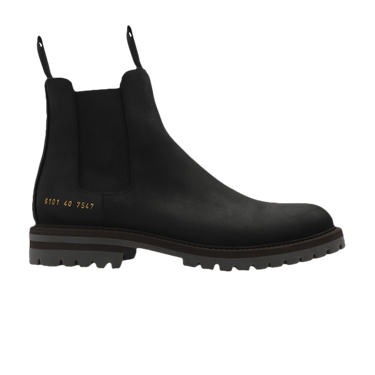 Buy Common Projects Wmns Winter Chelsea Boot Black 6101 7547 GOAT