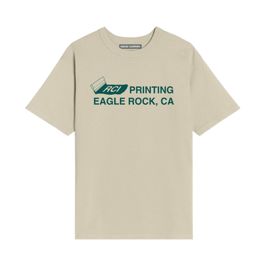 【関税込み】Reese Cooper グリーン RCI Printing Tシャツ REESE COOPER® Reese Cooper RCI Printing T-Shirt | REVERSIBLE