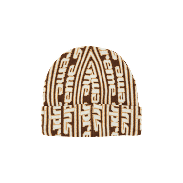 Buy Supreme Vertical Logo Beanie 'Tan' - FW23BN49 TAN | GOAT