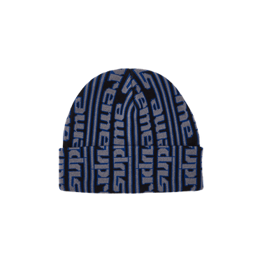 Buy Supreme Vertical Logo Beanie 'Black' - FW23BN49 BLACK | GOAT