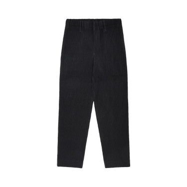 Buy Homme Plissé Issey Miyake Basics Trousers 'Black' - HP36JF350