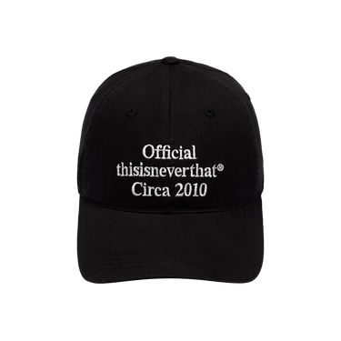 Buy thisisneverthat Times Cap 'Black' - TN233WHWBC04 BLAC | GOAT