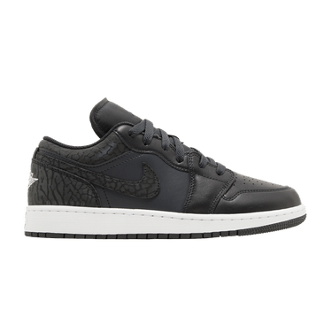 Air Jordan 1 Low SE GS 'Black Elephant'