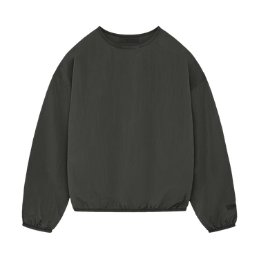 Fear of God Essentials Crinkle Nylon Pullover Crewneck 'Ink'