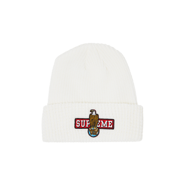 Buy Supreme Eagle Beanie 'White' - FW23BN59 WHITE | GOAT CA
