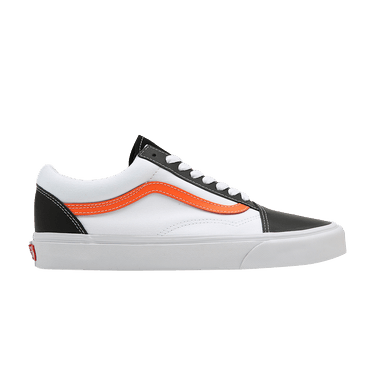 vans orange and black