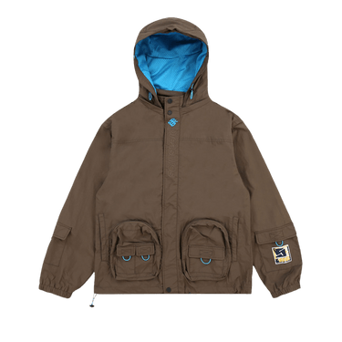 Pleasures x Triple 5 Soul Modular Jacket 'Coffee'