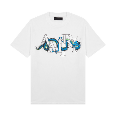 Buy Amiri CNY Dragon Tee 'White' - AMJYTE1004 100 WHIT | GOAT SA