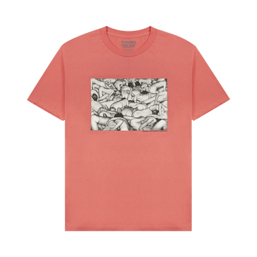 Pleasures Orgy Tee 'Coral'