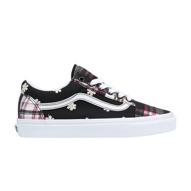 VANS★OLD SKOOL★FLORAL PLAID PATCHWORK★花柄 VANS OLD SKOOL FLORAL PLAID PATCHWORK UNISEX MEN SZ 8.5