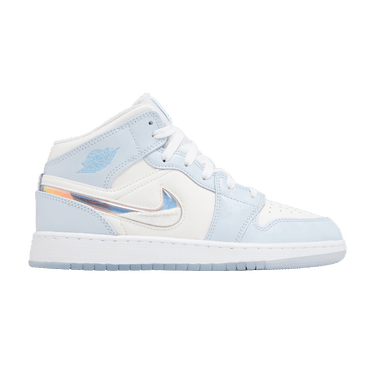 Air Jordan 1 Mid SE GS 'Glitter Swoosh'