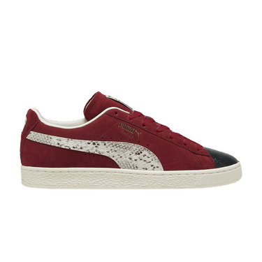 Puma Suede 'Split - Intense Red Snakeskin'
