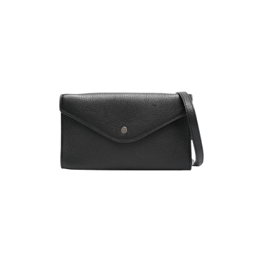 Buy Lemaire Enveloppe Continental Wallet 'Black' - SL0013
