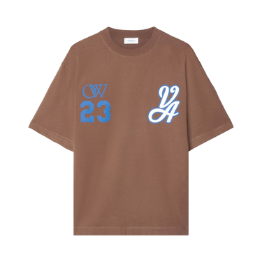 Off-White 23 Varsity Skate Long-Sleeve Tee 'Rain Drum'