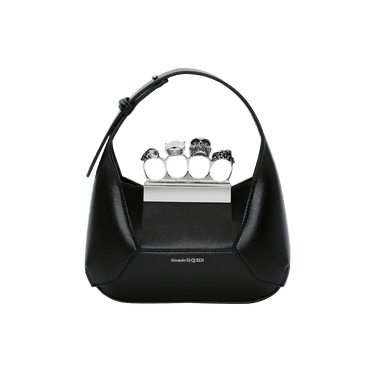 ハンドバッグ Alexander McQueen 731136 DYTAB JEWELLED HOBO MINI Bag Buy Alexander McQueen The Jewelled Hobo Mini Bag 'Ivory