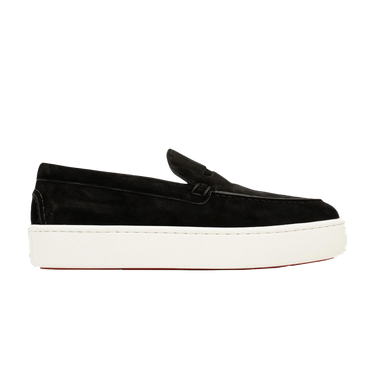 CHRISTIAN LOUBOUTIN Paqueboat スエード ペニーローファー CHRISTIAN LOUBOUTIN Paqueboat スエード ペニーローファー
