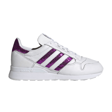 Buy Wmns ZX 500 'White Shock Purple' - G55663 | GOAT