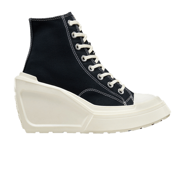 Converse Wmns Chuck 70 De Luxe Wedge 'Black Egret'