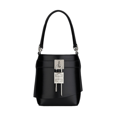 meechivyブロックパーティ&アイコンバック Givenchy Black Micro Shark Lock Bucket Bag Givenchy