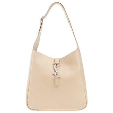 Saint Laurent Small Le 5 À 7 Supple Shoulder Bag 'Sea Salt'