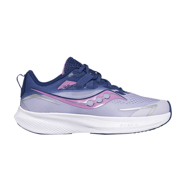 Saucony Ride 15 Big Kid 'Grey Blue Red