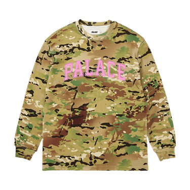 Buy Palace Waffle Long-Sleeve 'Camo' - P26ES027 | GOAT