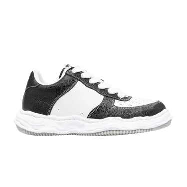 Maison Mihara Yasuhiro Wayne OG Sole Embossed Leather Low 'Black White'