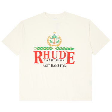 Rhude East Hampton Crest Tee 'Vintage White'