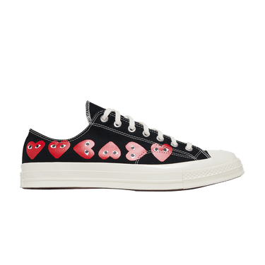 Cdg x converse black low sales