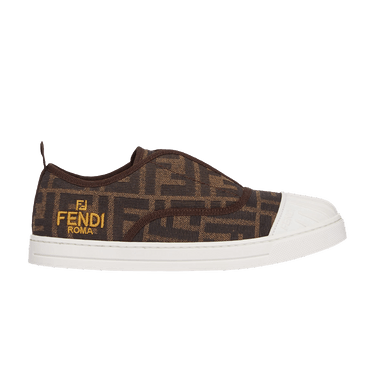 Fendi Slip-On Sneaker Junior 'Allover FF Logo - Tobacco'