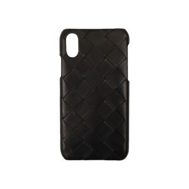 【美品】iPhone15proMAX BOTTEGA VENETA 黒 Bottega Veneta® Men's iPhone 15 Pro Case With Strap in Black