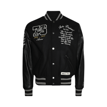 【完売品✨】ARCH LOGO VERSITY JACKET / BLACK CREST ARCH TRACK JACKET [BLACK] – CRTZRTW