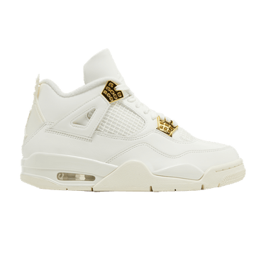 Buy Wmns Air Jordan 4 Retro Metallic Gold AQ9129 170 GOAT