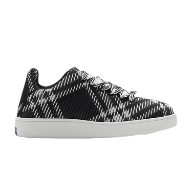 Burberry 8080383BLACK 関税送料込 Buy Burberry Check Knit Box Sneaker 'Black' - 80834771 | GOAT