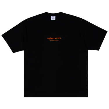 トップス VETEMENTS TOP (UE63TR360B DIRTYBLACK)
