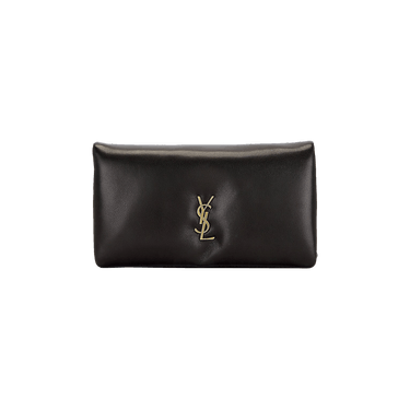 Saint Laurent Large Bi-Fold Wallet 'Noir'