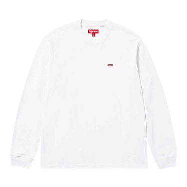 Buy Supreme Small Box Long-Sleeve Tee 'White' - SS24KN17 WHITE | GOAT