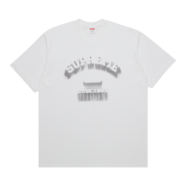 Size xl Supreme Shadow Tee 'White'